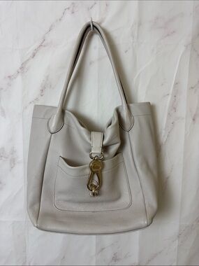 Dooney & Bourke Belvedere Logo Lock Tote